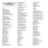 LP＼A CAPELLA 2＼Singers Unlimited: コーラスはカルテットがご機嫌です